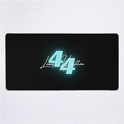 Lewis Hamilton Formula One 44 neon Desk Mat
