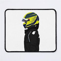 Lewis Hamilton in race suit Mouse Pad