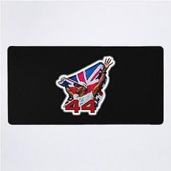 Art Lewis Hamilton Illustration Desk Mat