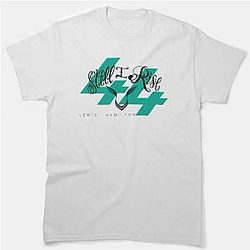 F1 Lewis Hamilton 44 Still I Rise Classic T-Shirt