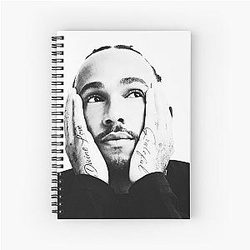 F1 Lewis Hamilton 44 Spiral Notebook