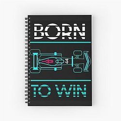 Lewis Hamilton World Champion - World Champions - Driving Legend - GRAND PRIX Spiral Notebook
