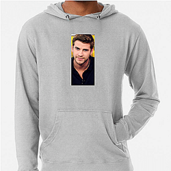 Liam Hemsworth's breakout role was in The Hunger Games Liam Hemsworth Hoodies