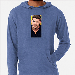 Liam Hemsworth's breakout role was in The Hunger Games Liam Hemsworth Hoodies