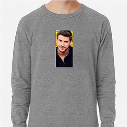 Liam Hemsworth's breakout role was in The Hunger Games Liam Hemsworth Sweatshirts