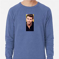 Liam Hemsworth's breakout role was in The Hunger Games Liam Hemsworth Sweatshirts