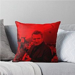 Liam Neeson Celebrity Throw Pillow