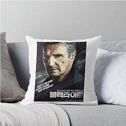 For Mens Liam Neeson Awesome Movie Fan Throw Pillow
