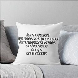 Liam Neesons Vine Reference Throw Pillow