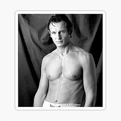 Liam Neeson shirtless sticker