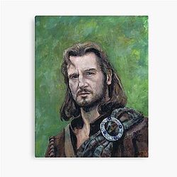 Liam Neeson as Rob Roy Canvas Print