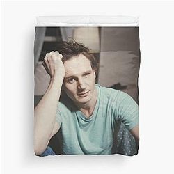 Liam Neeson Young Duvet Cover