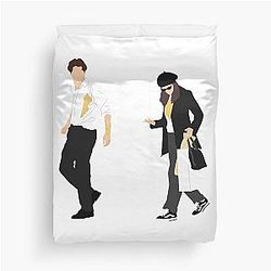 Funny Gift for Liam Neeson Retro Vintage Duvet Cover