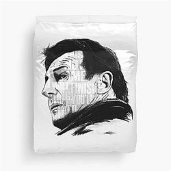 Mens Liam Neeson Awesome Movie Fan Duvet Cover