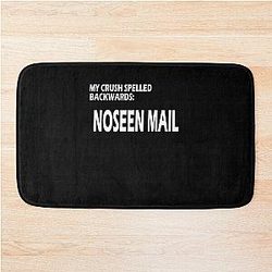 My Crush Spelled Out Liam Neeson Bath Mat