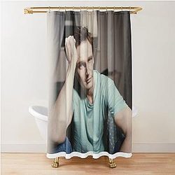 Liam Neeson Young Shower Curtain