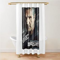 For Liam Neeson Movie Fan Shower Curtain