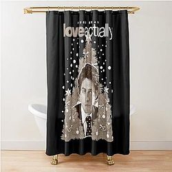 Classic Fans Liam Neeson Bill Nighy Cool Gifts Graphic Shower Curtain