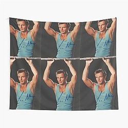 Liam Neeson Signed Tapestry