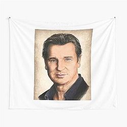 Liam Neeson Film Fans Gift Tapestry