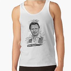 Liam Neeson Abstract Art Tank Top