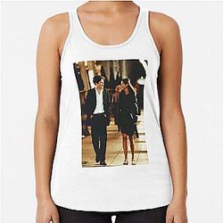 Lover Gifts Liam Neeson Retro Wave Racerback Tank Top