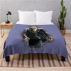 Liam Neeson T-Shirt Throw Blanket
