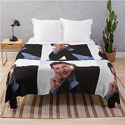 Liam Neeson Throw Blanket