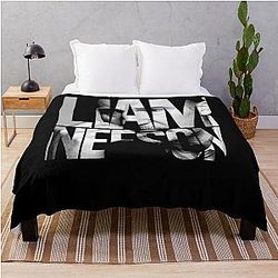 Mens Liam Neeson Gift Throw Blanket