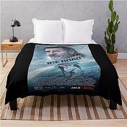 Mens Funny Movie Liam Neeson Gifts Movie Fans Throw Blanket