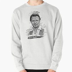 Liam Neeson Abstract Art Pullover Sweatshirt