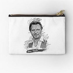 Liam Neeson Abstract Sketch Art Zipper Pouch