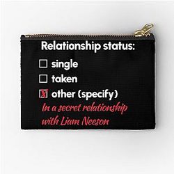 Liam Neeson Relationship Zipper Pouch