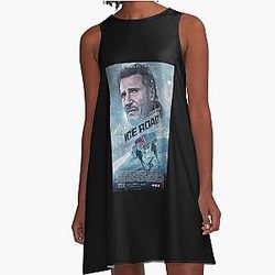 Mens Funny Movie Liam Neeson Gift A-Line Dress