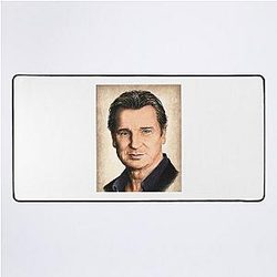 Liam Neeson 3D Desktop Mat