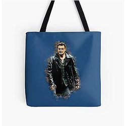 Liam Neeson T-Shirt Liam Neeson All Over Print Tote Bag