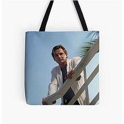 Liam Neeson All Over Print Tote Bag