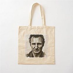 Liam Neeson Cotton Tote Bag