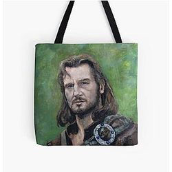 Liam Neeson as Rob Roy Tote Bag