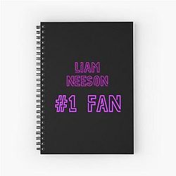 Liam Neeson Spiral Notebook