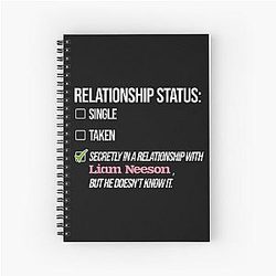 Liam Neeson Relationship Notebook