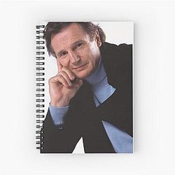 Liam Neeson Spiral Notebook