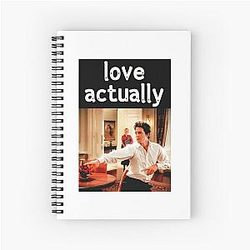 Gift for Movie Fans Liam Neeson Spiral Notebook