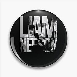 Mens Uziel Liam Neeson Lucky Gift Pin
