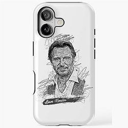 Liam Neeson Abstract Sketch Art iPhone Case