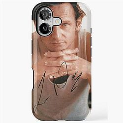 Liam Neeson Signed iPhone Tough Case