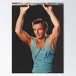 Liam Neeson Signed Poster
