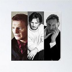 Liam Neeson College Poster