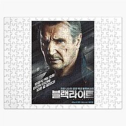 For mens Liam Neeson Awesome Movie Fan Jigsaw Puzzle