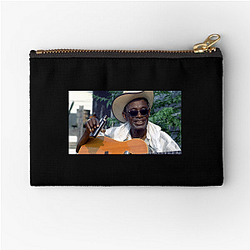Lightnin Hopkins Guitar Tales Lightnin Hopkins Zipper Pouches
